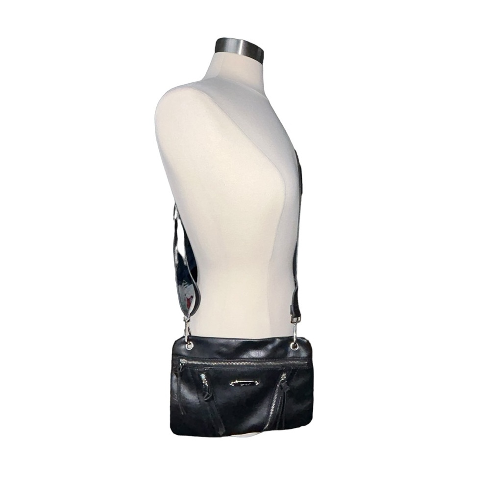 Nicole Miller Zipper Crossbody/Clutch Purse